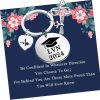 New LQRI Lqri Lvn 2024 Keychain Lvn Licensed Vocational Nurse Gifts Medical Caduceus Jewelry Lvn Keychain Gift Lvn Graduation Gift