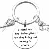 Online FOTAP Fotap Hairstylists Gift Blessed Are The Hairstylists For They Bring Out Beauty In Others Keychain Cosmetology Graduate Gift