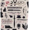 New MNIGIU Mnigiu S-Hadowhunters Inspired Gift S-Hadowhunters Book Sleeve S-Hadowhunters Merch For S-Hadowhunter Bookish