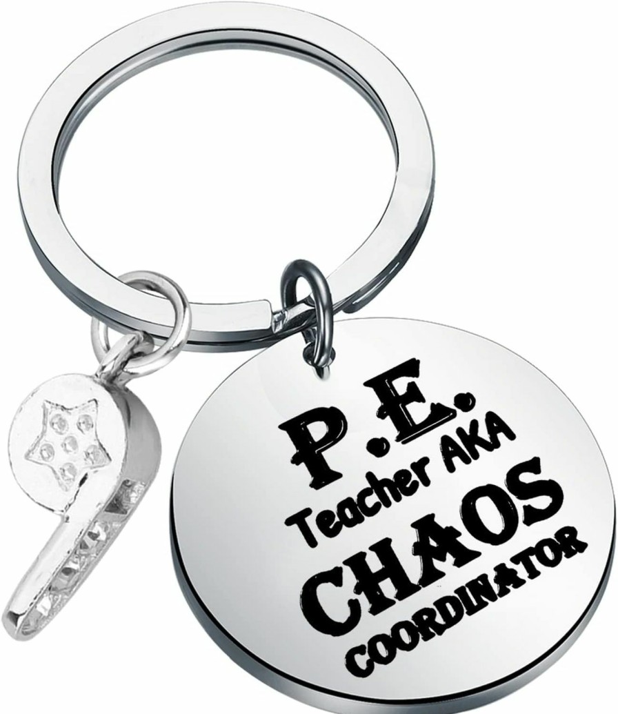 Online TIIMG Tiimg Physical Education Gift School Coach Keychain Pe Teacher Gift Teacher Appreciation Gift Phys Ed Gifts Gym Teacher Gift