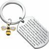 Online TIIMG Tiimg Bumble Bee Keychain Encouragement Gift Gift For Bee Lover Best Friend Gift