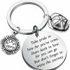 Online FUSTMW Fustmw Firefighter Gifts Keychain Fireman Gifts Firefighter Graduation Gifts Take Pride In How Far You Have Come