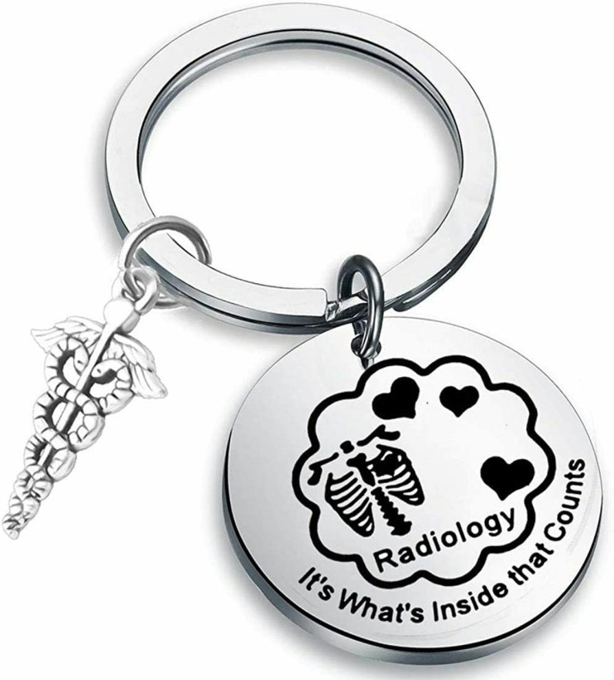 Online LQRI Lqri Radiology Keychain Radiology Technologist Gift It'S What'S Inside That Counts X-Ray Tech Gift