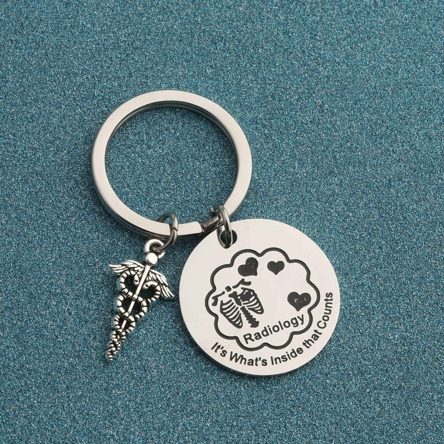 Online LQRI Lqri Radiology Keychain Radiology Technologist Gift It'S What'S Inside That Counts X-Ray Tech Gift