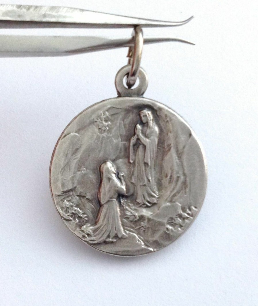 New I G J I G J Madonna Of Lourdes Medal - The Patron Saints Medals