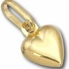 Wholesale FindingKing Findingking 14K Yellow Gold Puffed Heart Charm Pendant Jewelry 8 X 6Mm (.31" X .24")