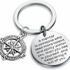 Online Gzrlyf Gzrlyf Mentor Keychain With Compass Charm Mentor Appreciation Gifts For Mentor Leader Boss Coworker Leaving Gifts