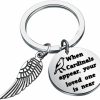 Wholesale LQRI Qiier Memorial Jewelry When Cardinals Appear Your Loved One Is Near Keychain In Memory Of Love One Sympathy Gift