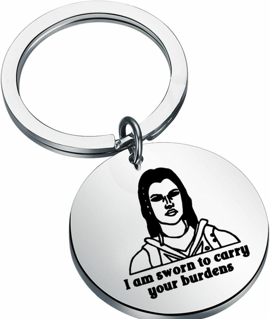 Hot FAADBUK Faadbuk Skyrim Lydia Inspired Gift Skyrim Lydia Merch I Am Sworn To Carry Your Burdens For Gamer