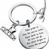 Best FUSTMW Fustmw Swim Keychain I Love Swimming Lover Gift Swim Team Inspirational Gift