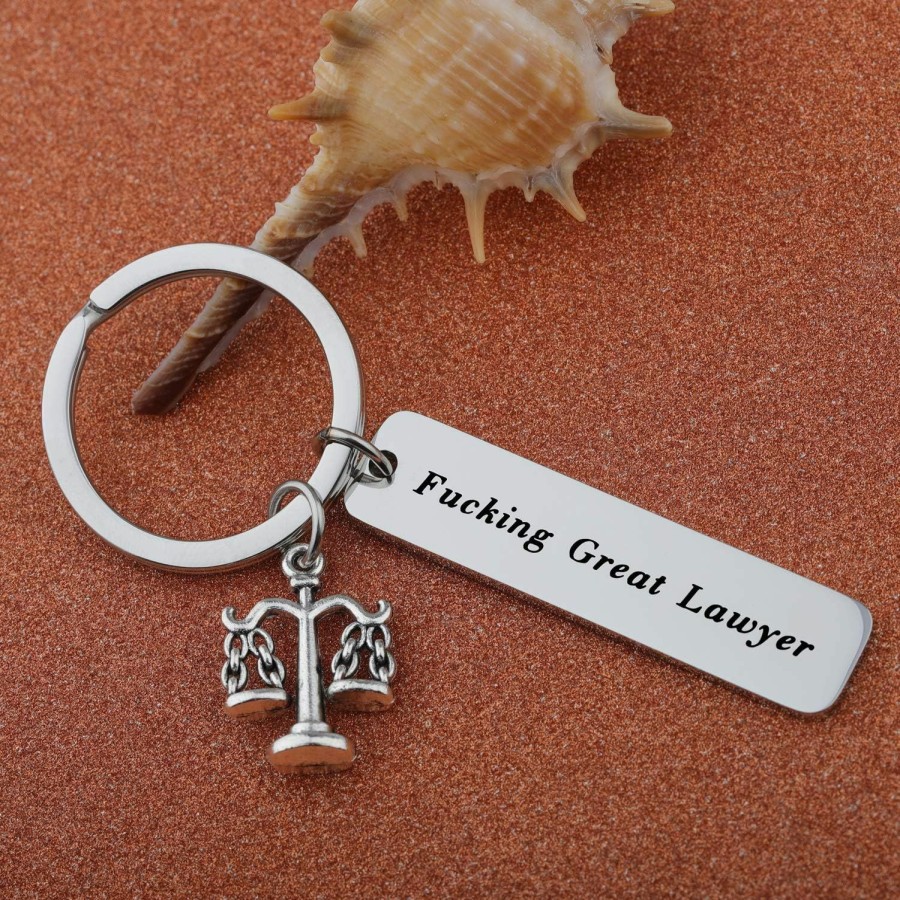 Best LQRI Lqri Scales Of Justice Lawyer Gifts Fucking Great Lawyer Keychain Thank You Gift For Lawyer