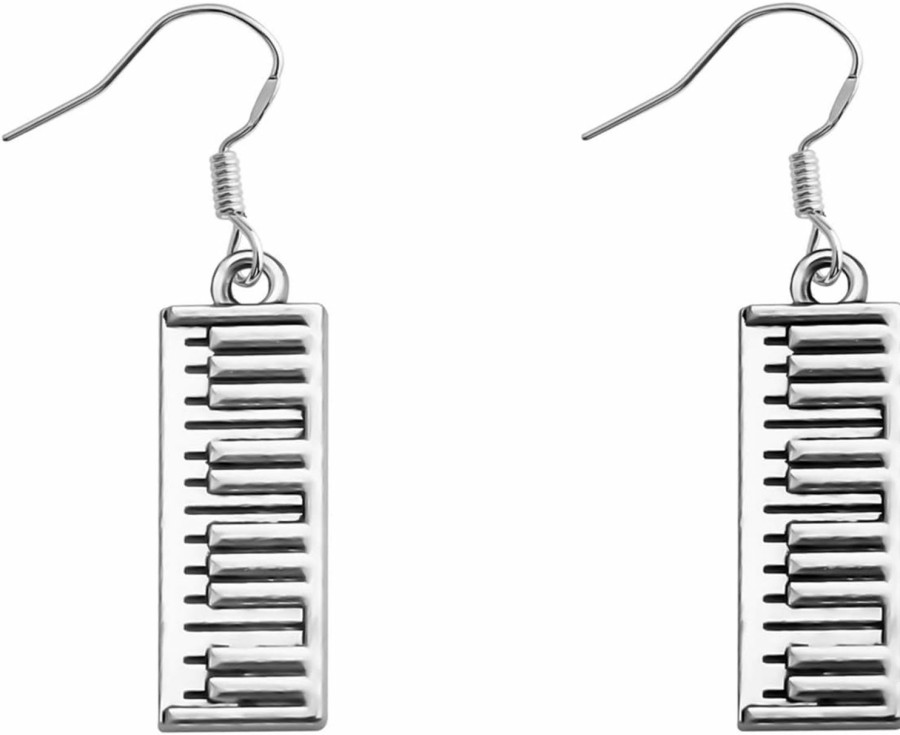 Hot CHOORO Chooro Piano Keyboard Pendant Keychain Piano Zipper Pull Music Jewelry Gift For Pianist/Piano Teacher/Music Lovers