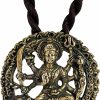 Hot Artschatz Artschatz Durga (Sanskrit: ) Round Brass Pendant