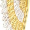 New Jewelry America Jewelry America Solid 14K Yellow Gold Textured Angel Wing Charm Pendant