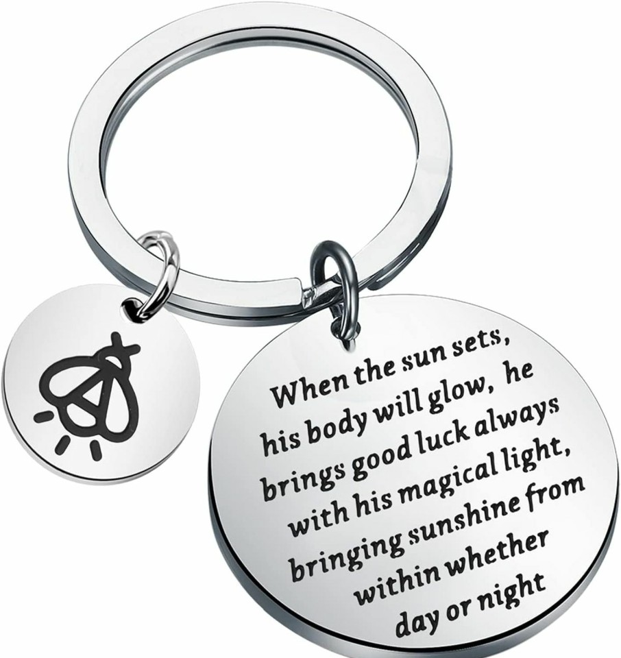 New TIIMG Tiimg Firefly Charm Keychain Firefly Lover Gift Inspirational Gifts Firelfly Good Luck Gift