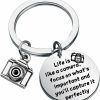 New FUSTMW Fustmw Photographer Gift Camera Charm Keychain Wedding Photographer Gift Camera Gifts