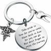 Hot FUSTMW Fustmw Dental Assistant Gifts Keychain Da Graduation Gifts New Dentist Gifts