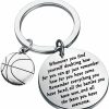 Wholesale Lywjyb Birdgot Lywjyb Birdgot Basketball Player Gift Basketball Lover Keychain Jewelry Inspirational Gifts