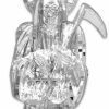 Online Claddagh Gold 925 Sterling Silver Santa Muerte (Grim Reaper) Pendant