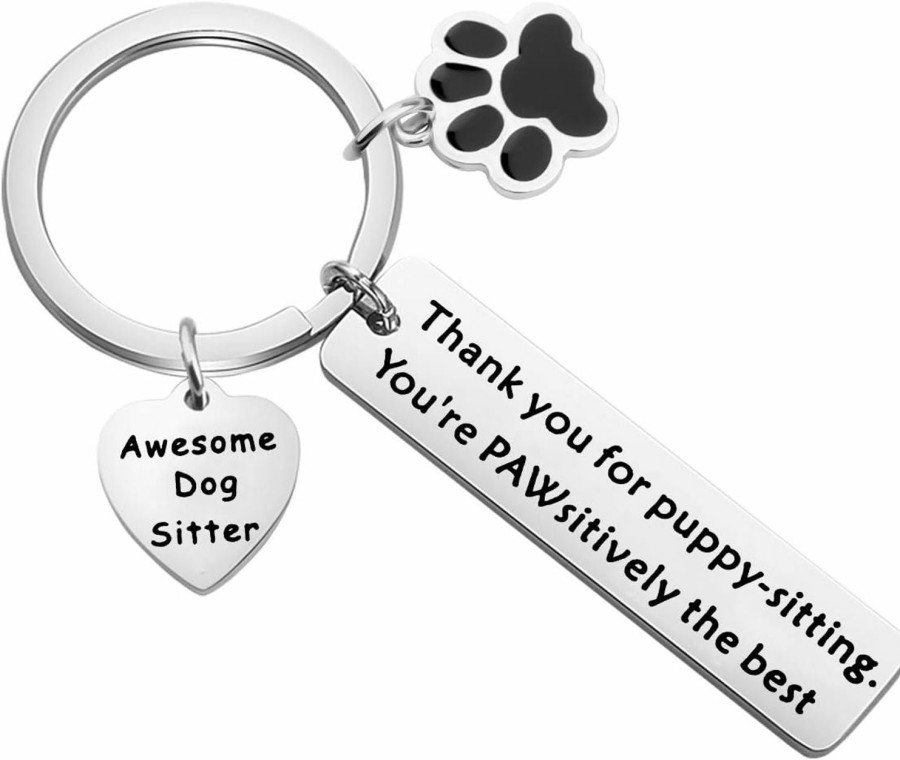 Best Lywjyb Birdgot Lywjyb Birdgot Dog Walker Gift Dog Sitter Thank You Gift Dog Sitter Keychain