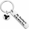 Wholesale KUIYAI Kuiyai Destiny 2 Inspired Keychain Video Gamer Player Gift My Destiny Is To Be With You Gamer Gift For Boyfriend