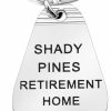 New FOTAP Fotap Shady Pines Key Tag Shady Pines Retirement Home Keychain Thank You For Being My Friends Fans Gift