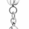 Best Pandora Pandora Moments Small Bag Charm Holder - Great Gift For Her - Stunning Women'S Jewelry- Includes Small Lobster Clasp & Jump Rings - Sterling Silver