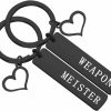 Online bobauna Bobauna Geek Set Keychain Soul Eater Inspired Anime Jewelry Gift For Couple Best Friend(Weamei Ks-Black