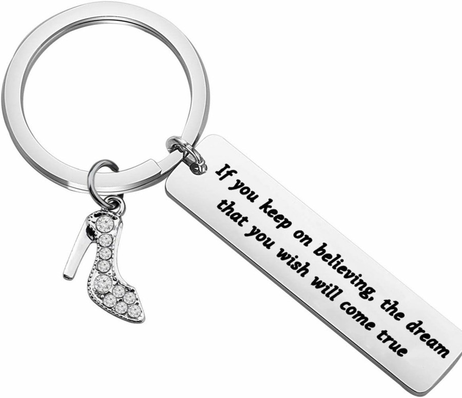 Best FOTAP Fotap Movies Inspired Keychain Princess Glass Slipper Gift