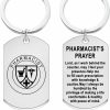 New WFSJRED Pharmacist'S Prayer Keychain Pharmacist Gift Pharmacy School Student Graduation Gift Pharmacy Technician Pharmacy Jewelry