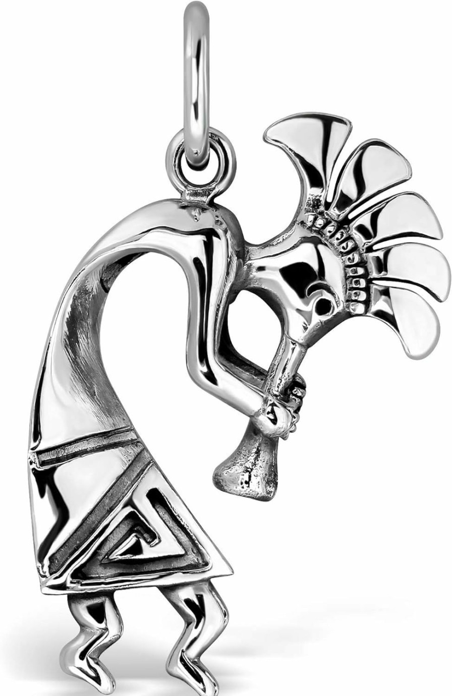 Online W | S WITHLOVE SILVER Withlovesilver 925 Sterling Silver Kokopelli Southwestern Pendant