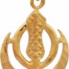 New Shine Jewel 925 Sterling Punjabi Khanda Symbol Religious Vermeil Jewelry Pendant