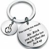 New ENSIANTH Ensianth Funny Gift You Curse Too Much Keychian Funny Sarcastic Gift For Best Friend