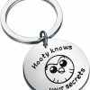 New FAADBUK Faadbuk The Owl House Inspired Gift Hooty Fans Gift Hooty Keychain Hooty Knows Your Secrets Keychain