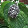 Clearance Hijet Hijet Silver Metal Sitting Ganesha Pendant Best For Healing Power Medication Harmony Peace Prosperity Internal Growth