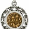 Best Auriga Fine Jewelry 925 Sterling Silver Bronze Antiqued Agrippa Coin Pendant Gift For Women