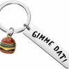 Clearance TIIMG Gimme Dat Itysl Gift Comedy Tv Show Fans Gift Netflix Show Keychain Cheeseburger Jewelry