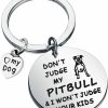 New TIIMG Tiimg Pitties Keychain Pitbull Dog Lover Gift Pitbull Owner Gift Gift For Pitbull Lover