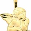 Wholesale FindingKing Findingking 14K Yellow Gold Guardian Angel Charm Pendant