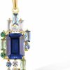 New Santuzza Santuzza 925 Sterling Silver Cluster Gemstone Pendant For Women