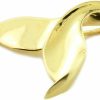 Clearance Claddagh Gold Sea Life Collection 10K Gold Fluke Charm Whale Tail Pendant