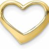 Clearance Auriga Fine Jewelry Auriga Fine Jewelry 10K Yellow Gold Floating Heart Charm Fine Jewelry For Women