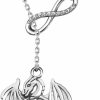 Clearance bobauna Bobauna Dragon Keychain Be Like A Dragon Strength Jewelry Dragon Themed Gift