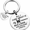 Online TIIMG Tiimg French Bulldog Keychain Bulldog Mom Bulldog Dad Gifts Bulldog Lover Gifts Gift For Dog Lover Dog Owner