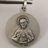 Best I G J 925 Sterling Silver Carmel Scapular Medal (Our Lady Of Mount Carmel - Virgin Of Carmel) - 100% Made In Italy