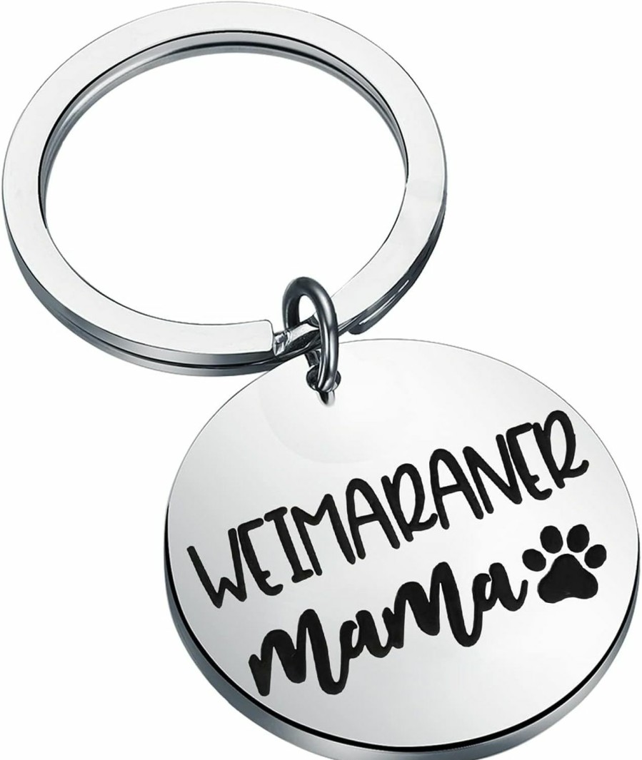 Hot CENWA Weimaraner Dog Mom Gift Weimaraner Mama Keychain Weimaraner Lover Weimaraner Dog Owner Gift For Her