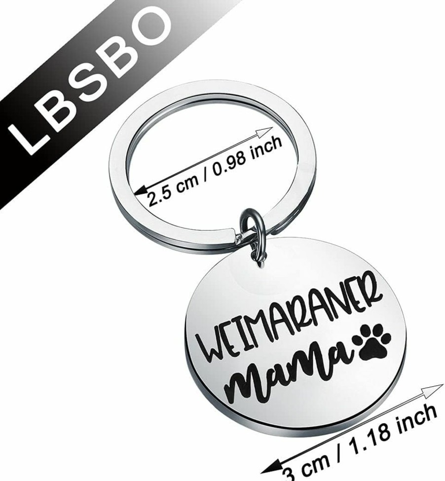 Hot CENWA Weimaraner Dog Mom Gift Weimaraner Mama Keychain Weimaraner Lover Weimaraner Dog Owner Gift For Her