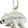 Online W | S WITHLOVE SILVER Withlovesilver Sterling Silver 925 Cute Enamel 3D Wombat Pendant