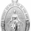 Online Diamond2Deal Diamond2Deal 14K Gold Miraculous Medal Pendant Fine Jewelry For Women