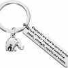 Clearance bobauna Bobauna Lucky Elephant Keychain Strength Gift For Elephant Lover Friend